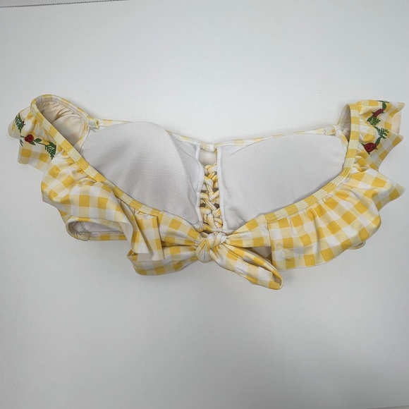 Disney Belle Beauty and the Beast Strapless Bikini Top Only Size Extra Small - Picture 2 of 6